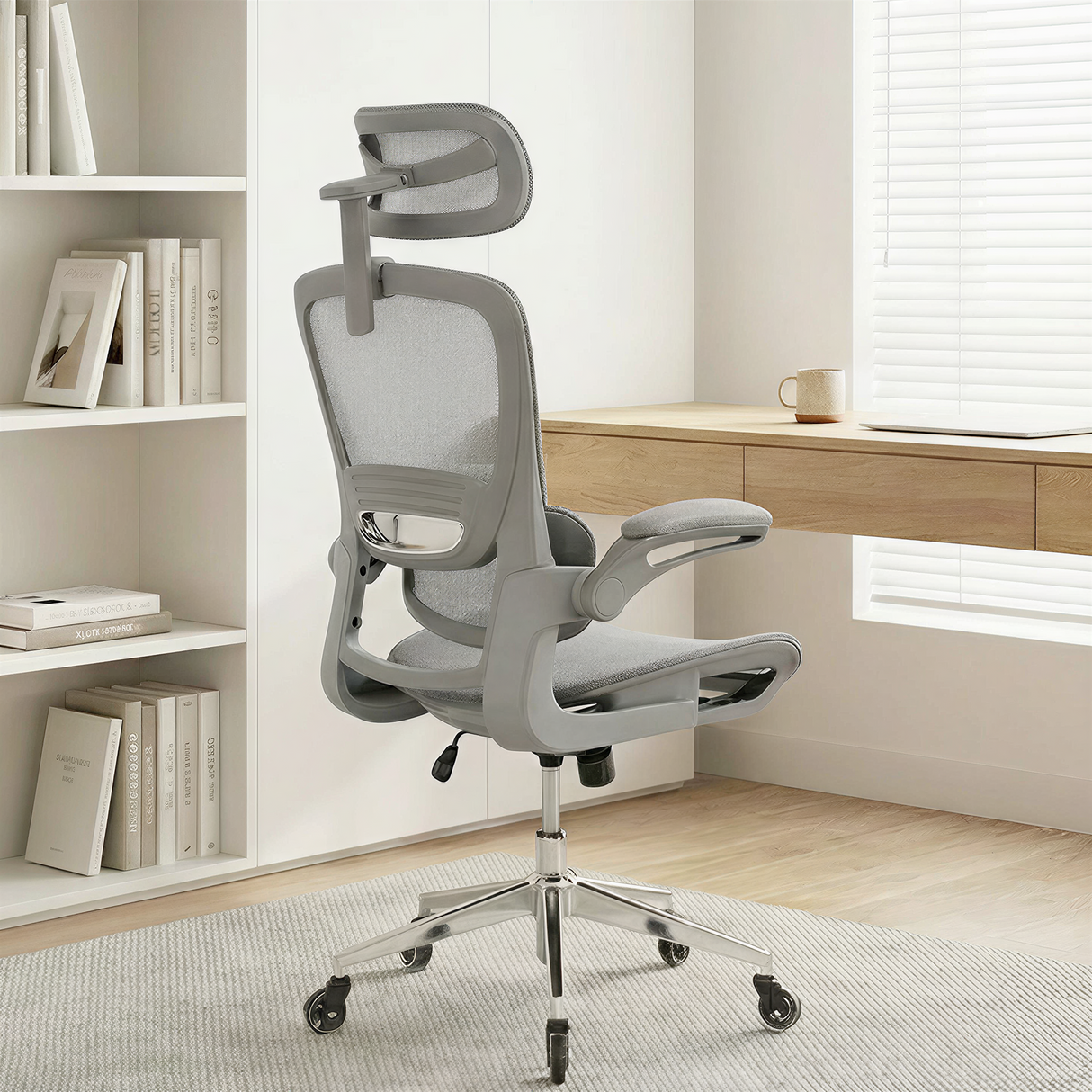 Ergoreal Ergo Pro Ergonomischer Bürostuhl ER-25W05-EU Grau