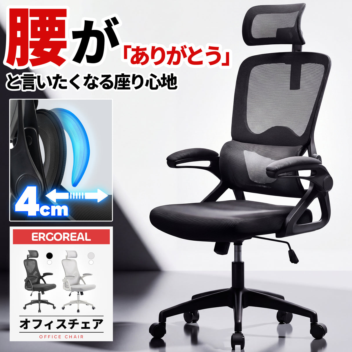 Chaise de bureau Ergoreal