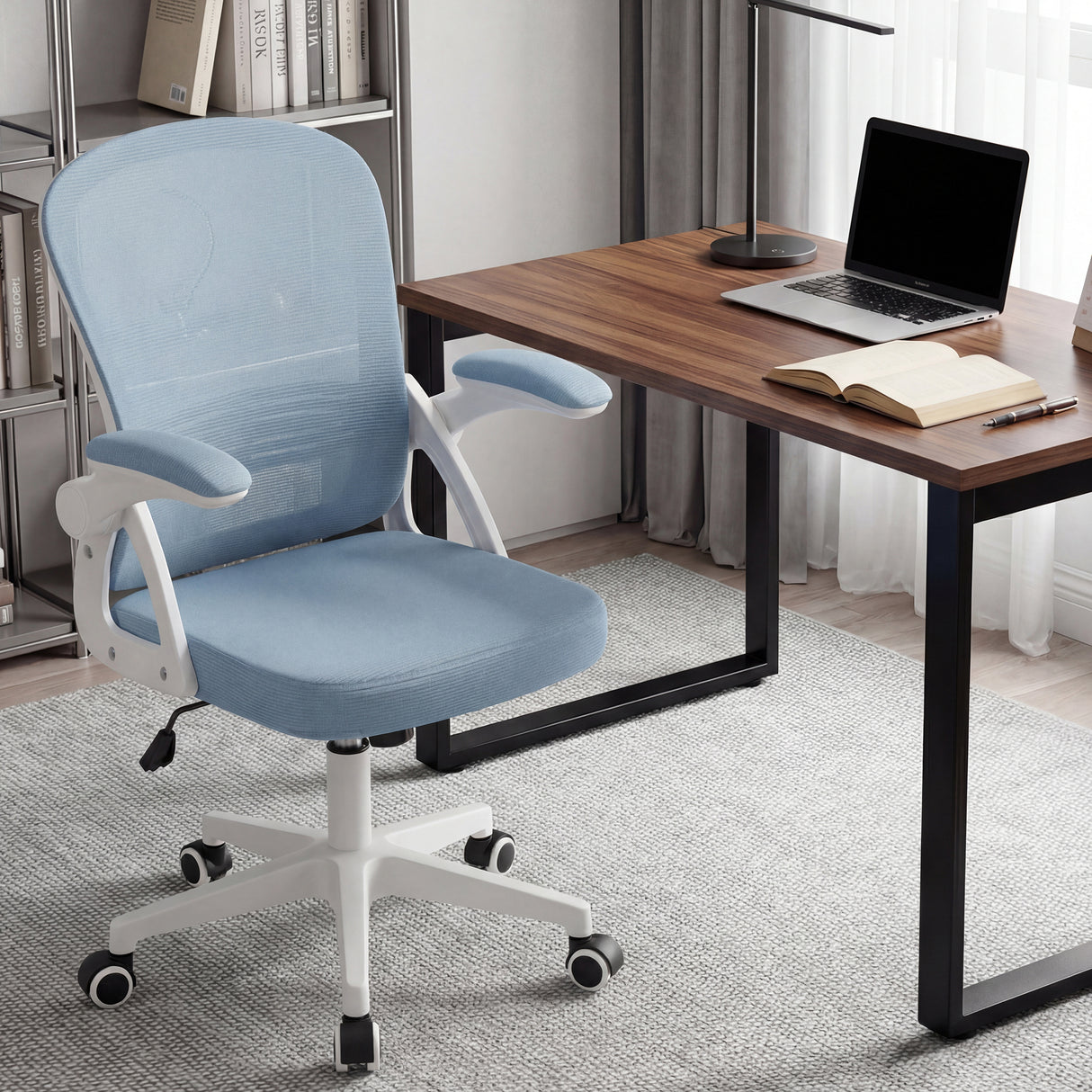 Ergoreal Lite Flex Bürostuhl ER-25W0204-EU Blau