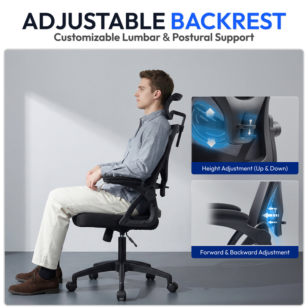 Ergoreal Task Office Chair ER-25W0301-US Black