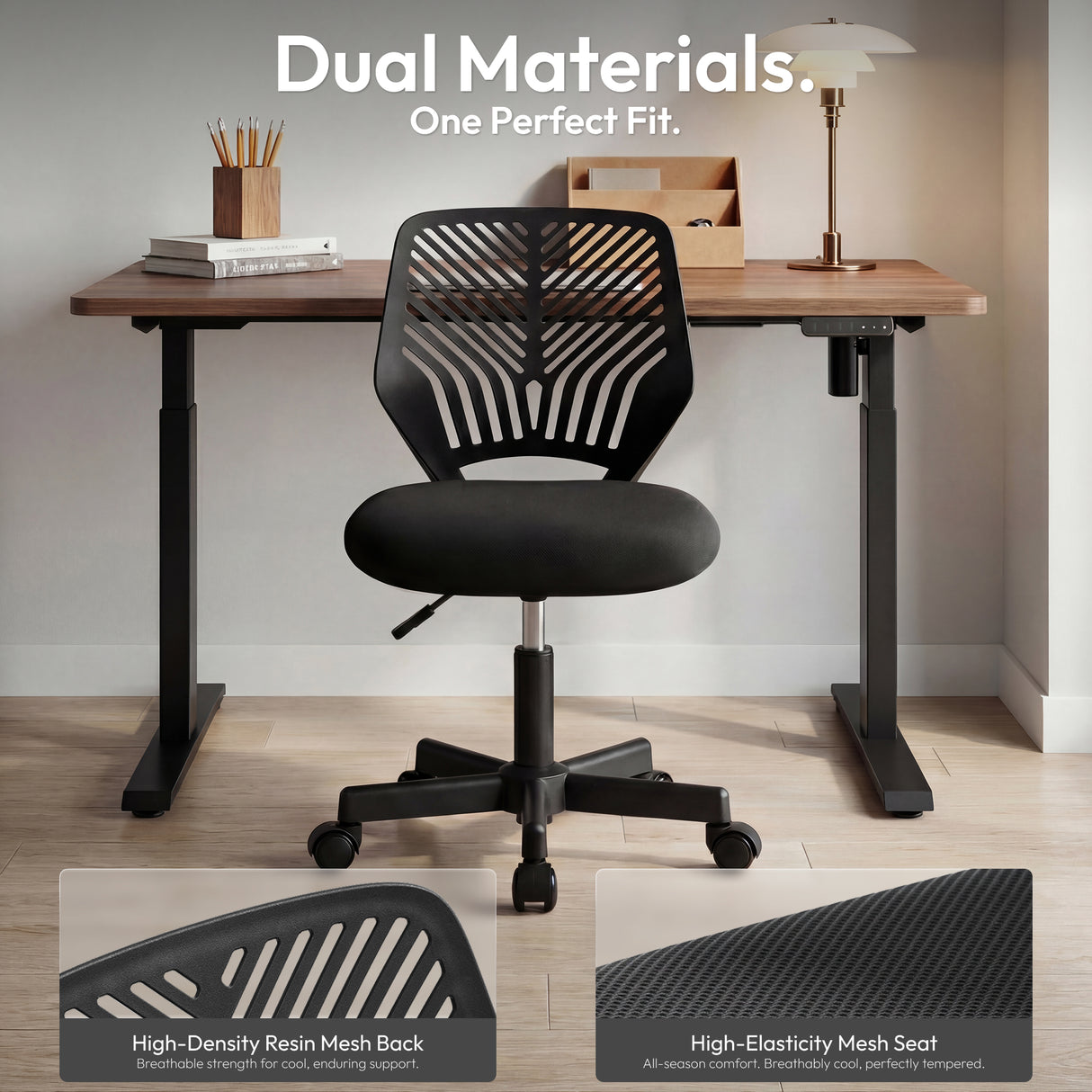 Ergoreal Lite Bürostuhl ER-25W0101-EU Schwarz
