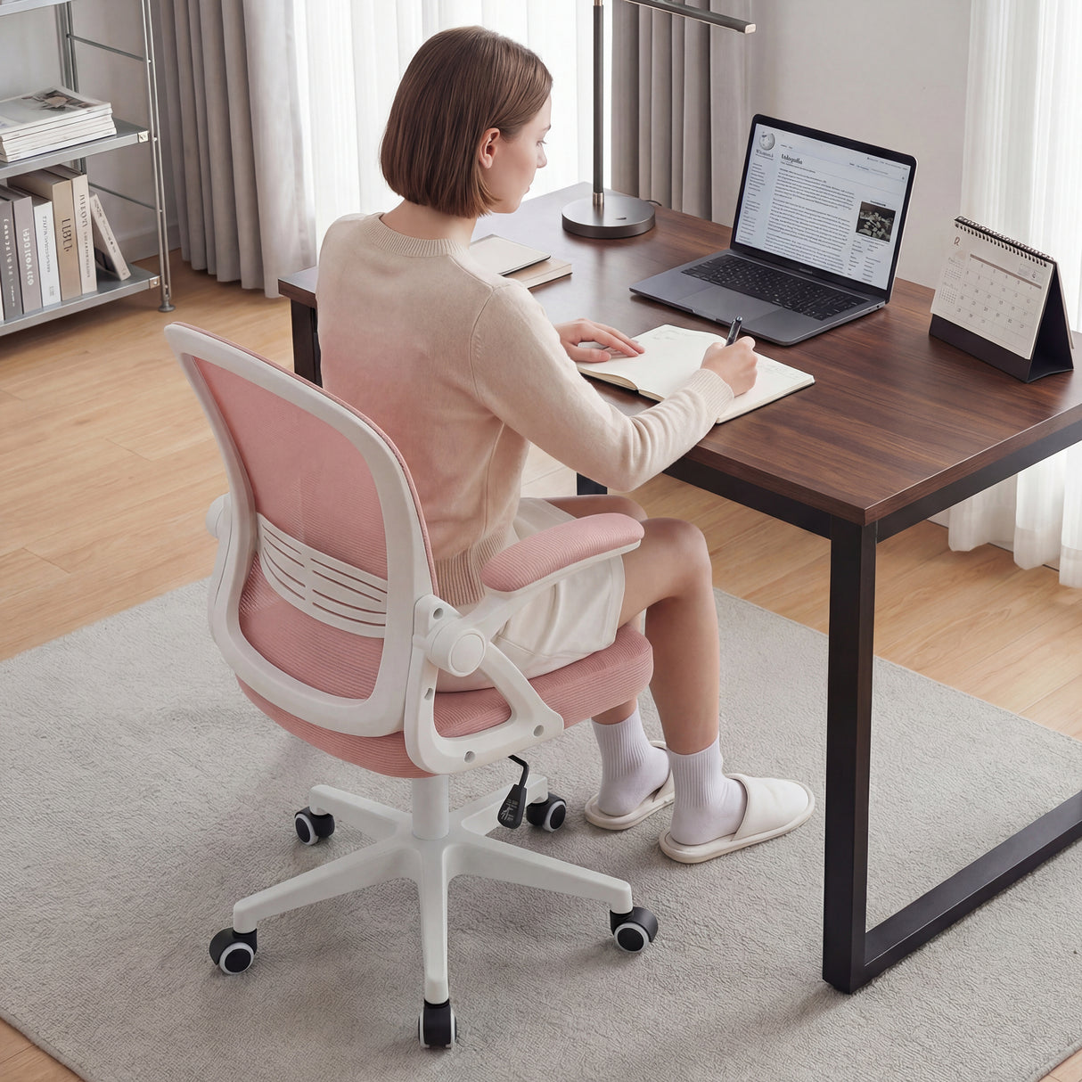 Ergoreal Lite Flex Office Chair ER-25W0203 Pink