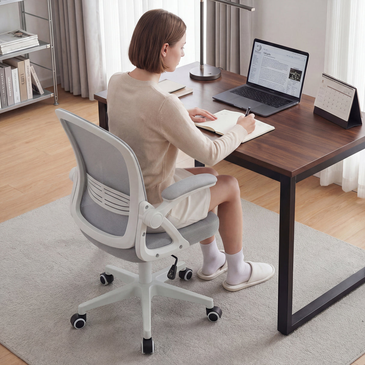Chaise de bureau Ergoreal Lite Flex ER-25W0202-US grise