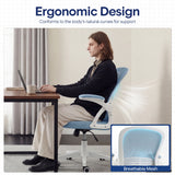 Ergoreal Lite Flex Bürostuhl ER-25W0204-EU Blau