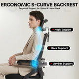 Ergoreal Ergo Pro Ergonomic Office Chair ER-25W06-US Black