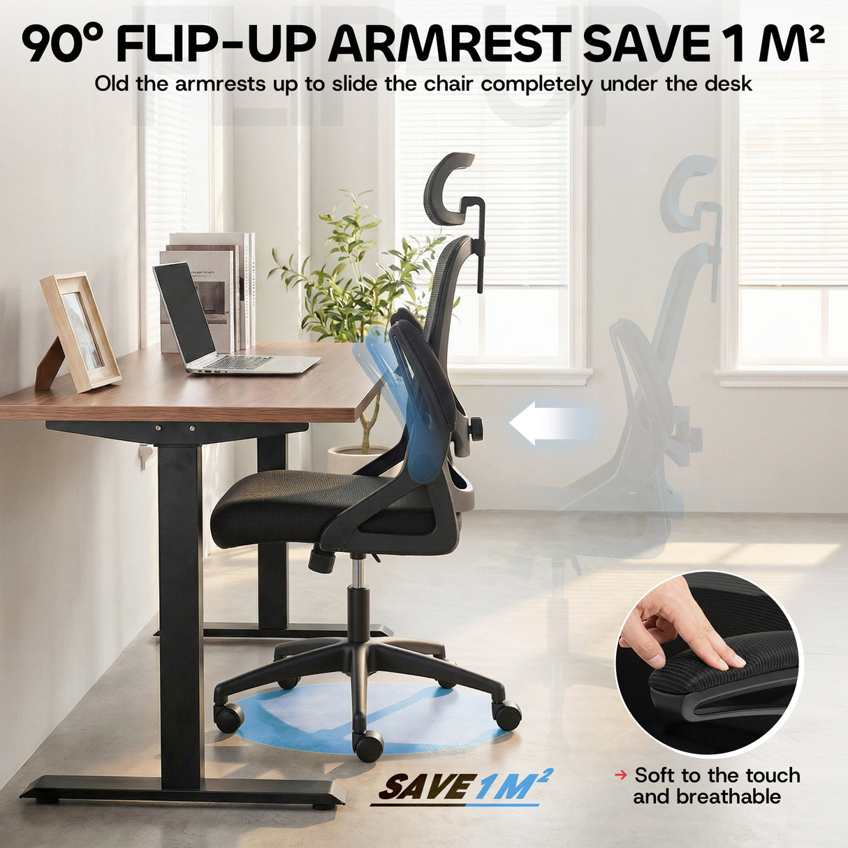 Ergoreal Ergo Pro Ergonomic Office Chair ER-25W06-US Black