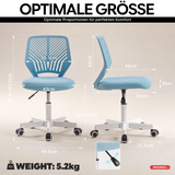 Sedia da ufficio Ergoreal Lite ER-25W0104-EU Blu
