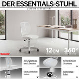 Ergoreal Lite Bürostuhl ER-25W0102-EU Weiß